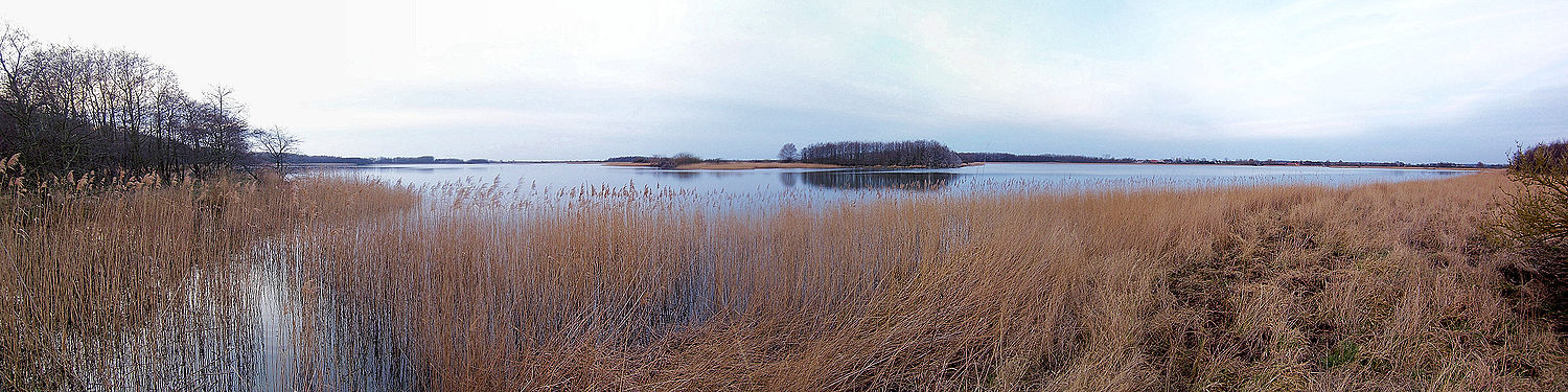 Blick vom Südufer auf den Conventer See