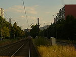 Rhinstraße, südwärts