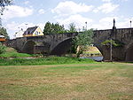 Alte Sauerbrücke vom Echternacher Ufer aus gesehen