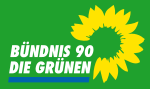 Logo der Bündnis 90/Die Grünen