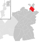 Lage der Gemeinde Pama  im Bezirk Neusiedl am See (anklickbare Karte)