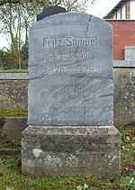 Plau am See Jüdischer Friedhof (2008) Fritz Samuel.jpg