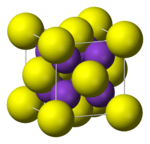Struktur von Kaliumsulfid