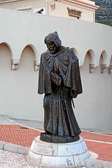 Statue von Francois Grimaldi in Monaco Ville