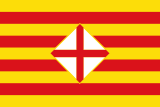Flagge der Provinz Barcelona