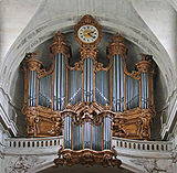 Orgel der Kathedrale von Saint-Denis in Paris