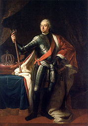 Friedrich Wilhelm I. Portrait von Samuel Theodor Gericke, 1713