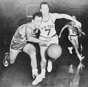 Bob Cousy (links), 1960.