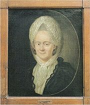 Marie Sophie von La Roche, Gemälde von Georg Oswald May, 1778