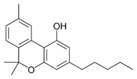 Struktur von Cannabinol