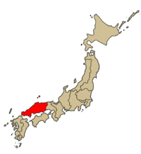 Karte Bistum Hiroshima
