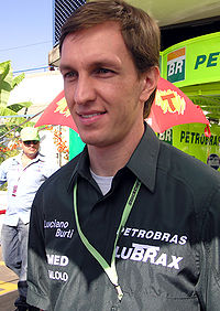 Luciano Burti bei einem Stock-Car-Brasil-Rennen in Curitiba 2006