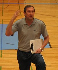 Emir Mutapčić während einer Trainerfortbildung in Bamberg