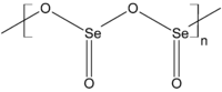 Struktur von Selendioxid