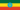 Flagge der Demokratischen Bundesrepublik Äthiopien