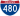 Straßenschild der I-480