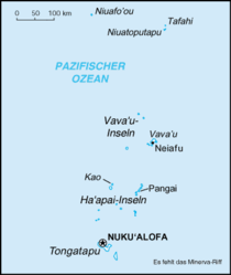 Lage von Niuatoputapu
