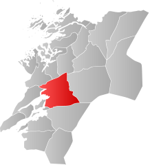 Lage der Kommune in der Provinz Nord-Trøndelag