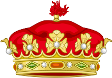 Heraldic Crown of Spanish Grandee.svg