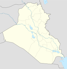 Fundort des Elfenbeinprismas von Ninive (Irak)