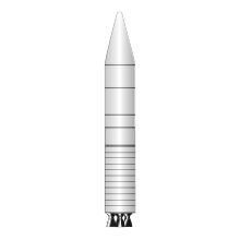 M-20 missile.svg