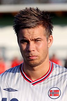 Marcus Pedersen (Vitesse Arnhem) - Norway national under-21 football team (01).jpg