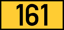 Reichsstraße 161 number.svg