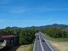 Bundesstraße 42 im Siebengebirge