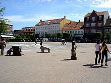 Marktplatz in Slagelse