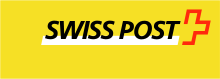 Logo der Schweizerischen Post (Englisch)