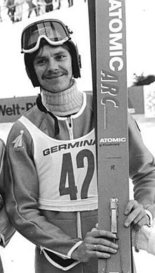 Ulf Findeisen bei den DDR-Skimeisterschaften 1989
