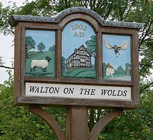 Walton on the Wolds village sign - geograph.org.uk - 878207.jpg