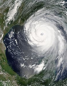 Hurrikan Katrina bei größter Stärke am 28. August 2005