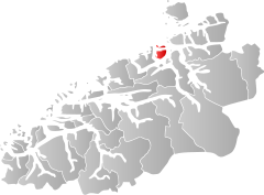 Lage der Kommune in der Provinz Møre og Romsdal