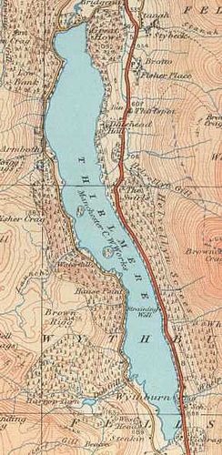 Karte von 1925