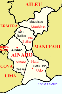 Hatu Builico im Distrikt Ainaro