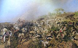 Schlacht bei Dogali(Gemälde von Michele Cammarano)