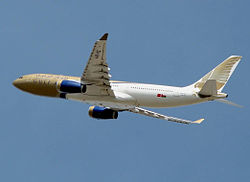 Airbus A330 der Gulf Air