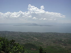 Homa Bay, fotografiert vom Mount Homa aus, 2007