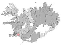 Lage von Gemeinde Hveragerði