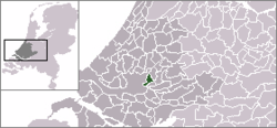 Lage von Capelle aan den IJssel in den Niederlanden