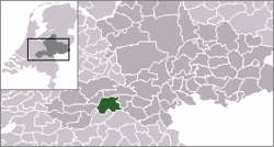 Lage von West Maas en Waal in den Niederlanden
