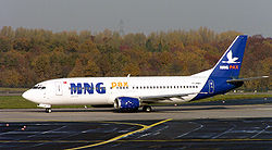Boeing 737-400 der MNG Airlines