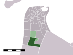 Lage von Julianadorp in der Gemeinde Den Helder (Nordholland)