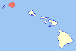 Lage von Kauaʻi