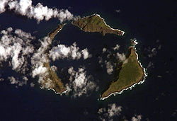 NASA-Aufnahme der Maug Islands