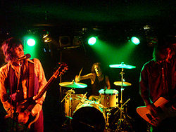 Nebula während eines Konzertes 2008