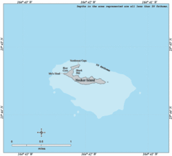 Karte von Necker Island