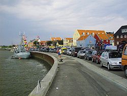 Hauptort Nordby, am Hafen