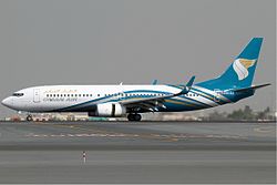 Boeing 737-800 der Oman Air